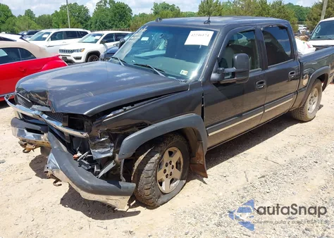 2004 Chevrolet Silverado 1500 Lt из США, поврежденный, VIN 2GCEK13T641377258